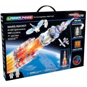 Laser Pegs Mission Mars Raketa 18000