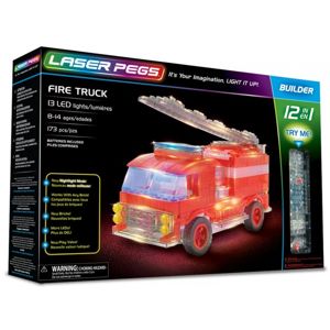 Laser Pegs 12 In 1 Fire Truck 12012