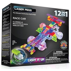 Laser Pegs 12v1 Race Car G870B