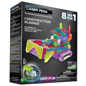 Laser Pegs 8v1 Construction Runner RN2170B