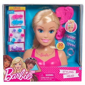 Just Play Barbie česací hlava blond