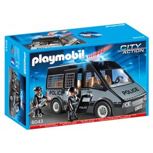 Playmobil Policejní auto se světlem a zvukem 6043