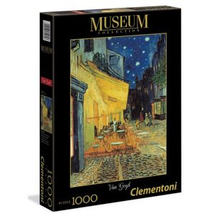 Clementoni PUZZLE 1000 ks MUSEUM Van Gogh - Esterno di caffè di notte 31470