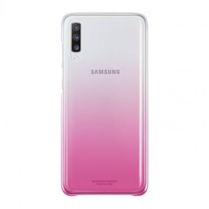 Samsung Gradation Cover pro Galaxy A70 růžový