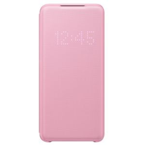 Samsung LED View Cover pro Galaxy S20 růžový EF-NG980PPEGEU
