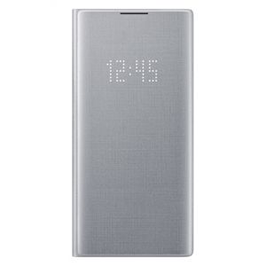 Samsung LED View Cover pro Galaxy Note 10+ stříbrný EF-NN975PSEGWW