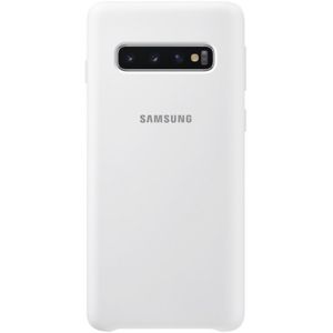 Samsung Silicone Cover pro Galaxy S10 bílá EF-PG973TW