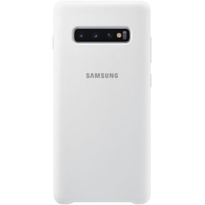 Samsung Silicone Cover pro Galaxy S10+ bílá EF-PG975TW