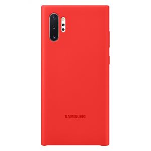 Samsung Silicone Cover pro Galaxy Note 10+ červený EF-PN975TREGWW