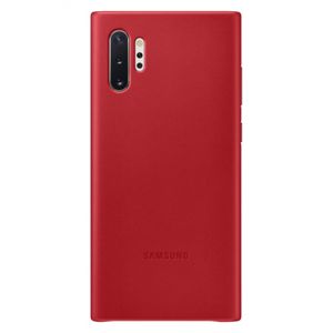 Samsung Leather Cover pro Galaxy Note 10+ červený EF-VN975LREGWW