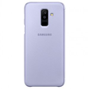 Samsung Wallet Cover pro Galaxy A6+ fialový EF-WA605CVEGWW