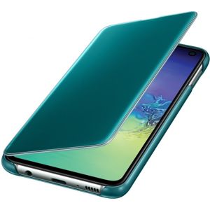 Samsung Clear View Cover pro Galaxy S10e zelená EF-ZG970CG