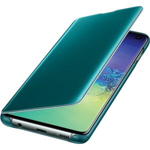 Samsung Clear View Cover pro Galaxy S10 zelená EF-ZG973CG