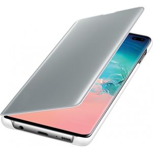 Samsung Clear View Cover pro Galaxy S10+ bílá EF-ZG975CW