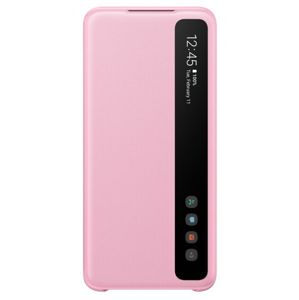Samsung Clear View Cover pro Galaxy S20 růžový