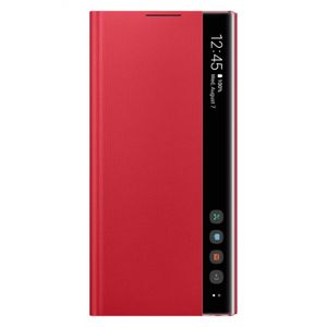 Samsung Clear View Cover pro Galaxy Note 10 červený EF-ZN970CREGWW