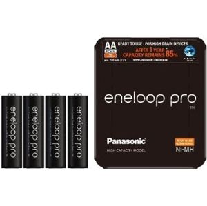 Panasonic Eneloop PRO R6/AA 2500mAh (4 ks) sliding pack