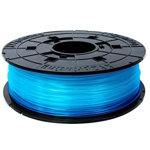 XYZ da Vinci Junior PLA Filament Cartridge Clear Blue 600 g