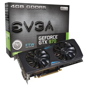 EVGA GeForce GTX 970 4GB FTW [04G-P4-2978-KR]