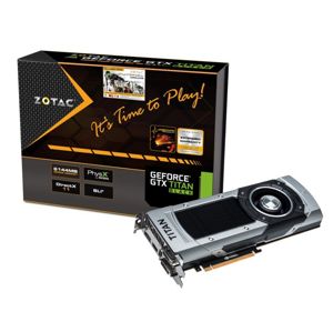 GeForce GTX TITAN BLACK ZOTAC 6GB 2xDVI&HDMI&DP (PCI-E) [ZT-70801-10P]