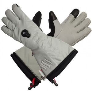 Glovii vyhřívané lyžařské rukavice vel. XL šedé