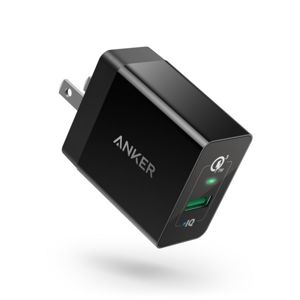 Anker PowerPort+1 Quick Charge 3.0 černý
