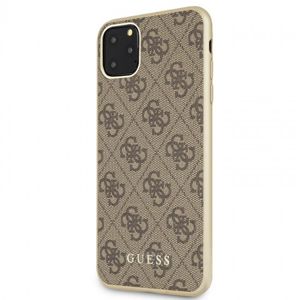 Guess Hard Case do iPhone 11 Pro Max brązowy