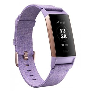 Fitbit Charge 3, Special Edition Lavender Woven