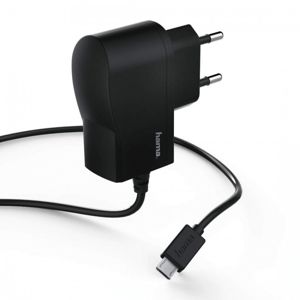 Hama síťová nabíječka s kabelem, micro USB, 1A (173670)