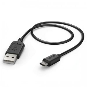 Hama kabel micro USB 1.4m, černý (173675)