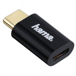 Hama adaptér micro USB - USB-C černý (178399)
