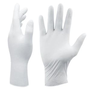 PPMED jednorazowe rękawiczki nitrylowe białe rozmiar L - 100 szt./ opak.