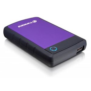 Transcend StoreJet 25H3 1TB purpurový [TS1TSJ25H3P] + Flashdisk Transcend JF810 8GB oranžový