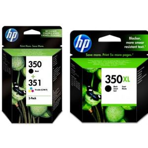 HP No. 350 + 351 [Multi Pack] + HP No. 350 XL černá