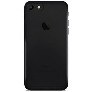 Puro 0.3 Nude pro iPhone 8/7 černý průsvitný