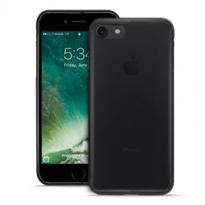 Puro Plasma Cover iPhone 7 tmavý čirý [IPC747PLASMABLK]