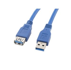 Lanberg USB 1.8m modrý [CA-US3E-10CC-0018-B]
