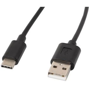 Lanberg USB-C 1.8m černý [CA-USBO-10CC-0018-BK]