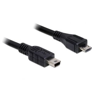 DeLock kabel micro USB 2.0 - mini USB 1.0m - 83177