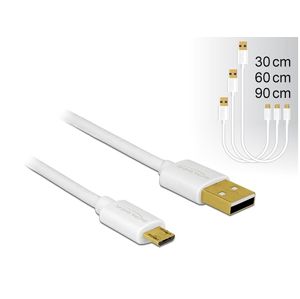 DeLock micro USB 0.3m, 0.6m, 0.9m - 83679