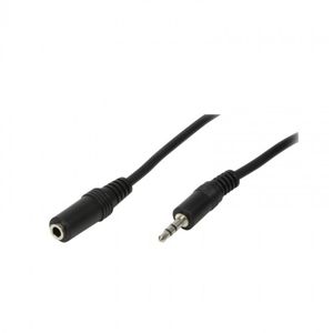 LogiLink prodlužovací stereo kabel miniJack 5.0m CA1055
