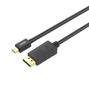 Unitek kabel miniDisplayPort - DisplayPort M/M 3.0m černý [Y-C612BK]