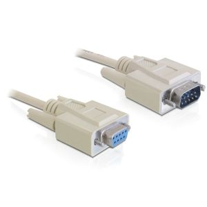 DeLock kabel RS232 9F/9M 2.0m (84064)