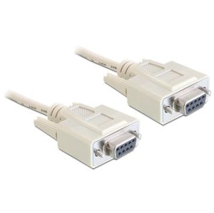 DeLock kabel RS232 9F/9F 1.8m (84077)