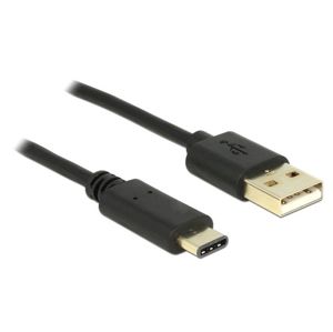Delock USB-C 2.0m černý 83327