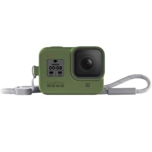 GoPro Sleeve + Lanyard Turtle Green for HERO8 Black AJSST-005