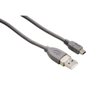 Hama USB 2.0 Extension Cable, A-plug - mini B-plug, 0.25 m (39661)