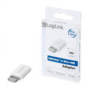 LogiLink adaptér micro USB - Lightning AU0036
