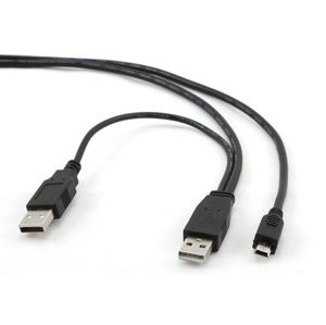 Gembird mini USB 0.9m [CCP-USB22-AM5P-3]