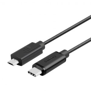 Unitek kabel USB 2.0 - USB Type-C 1.0m černý [Y-C473BK]